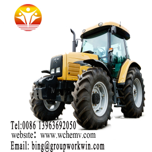 China Famous Tractor brand 4*4 drive 130hp tractor with backhoe and front loader